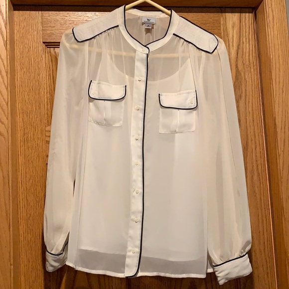 Button Down Blouse - Picture 1 of 3